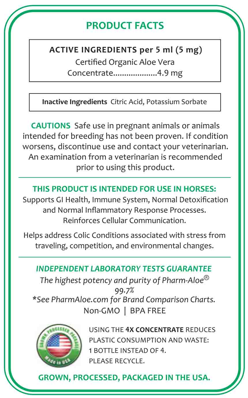 Equine Aloe Vera Juice